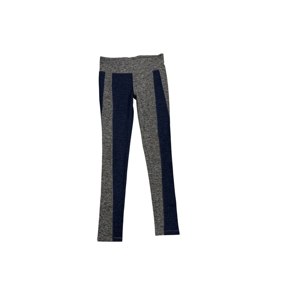 Free People FP Movement Grey Blue Colorblock Leggings Size Women's XS